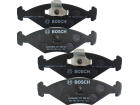 Jogo Pastilha Freio Dianteira BOSCH Fiat Siena 1.0 1.3 1.4 1.5 1.6 1.8 8V 1.0 1.3 1.5 1.6 16V Etanol Flex Gasolina 1998 até 2012 - Cod. 0986BB0277