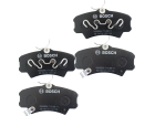Jogo de Pastilha de Freio Dianteira BOSCH para Honda Civic 1.6 1.7 1.8 2.0 16V EX EXS LBT LX LXL LXS SI TYPE R 1998 até 2011 - Cod. 0986BB0715
