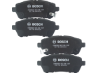 Jogo de Pastilha de Freio BOSCH para Ford Fiesta 1.6 8V 1.6 16V 2010 até 2013 - Cod. 0986BB0952
