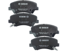 Jogo de Pastilha de Freio BOSCH para Kia Cerato 1.6 2.0 2013 até 2019 - Cod. 0986BB0984
