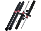 4 amortecedores KYB para Citroen C3 2003 até 2012 339781+339782+343396