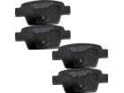 Jogo de Pastilha de Freio Traseira COBREQ para Fiat Stilo 2.4 20V 1.8 16V 1.8 8V 2002 até 2011 - Cod. N583